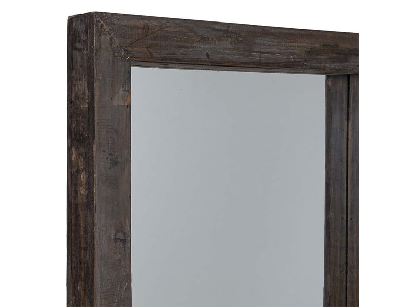  Miroir rectangulaire en bois marron 70x7x180 cm h  - Conforama E