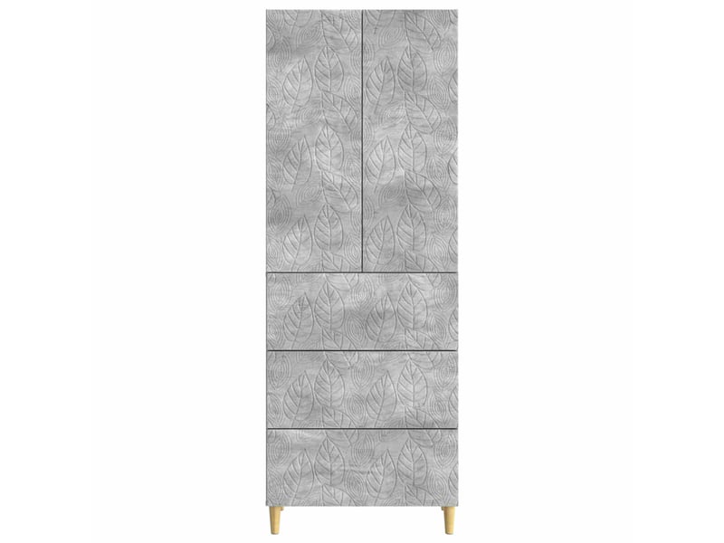 Ensemble de meubles 2 pcs, rangement de salon 66 x 34,5 x 90 cm bois d'ingénierie shl4056 - Conforama E