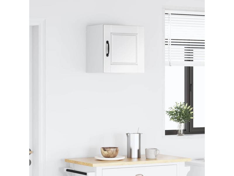  Meuble mural de cuisine, armoire de cuisine blanc brillant 40x31x40cm shl6550  - Conforama D
