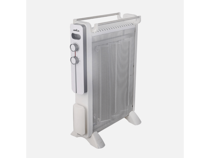  Fabrilamp caicos radiateur mica 2000 w 4 éléments blanc et gris 228822001 - Conforama C