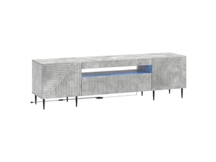 Meuble tv coloris gris 1 cm <strong></strong>  <strong></strong>
