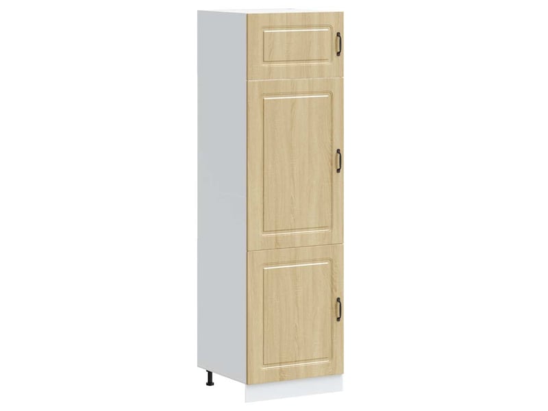  Meuble de rangement, armoire de cuisine kalmar chêne sonoma bois d'ingénierie shl9894  - Conforama A
