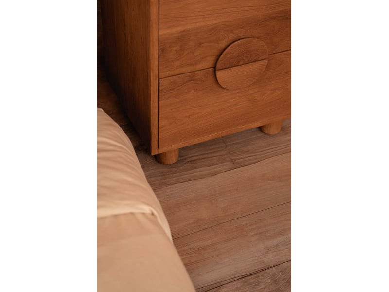  La table de chevet eclipse - naturel  - Conforama D