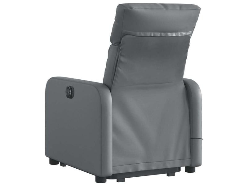  Fauteuil inclinable de massage, fauteuil relax gris similicuir shl23112  - Conforama E
