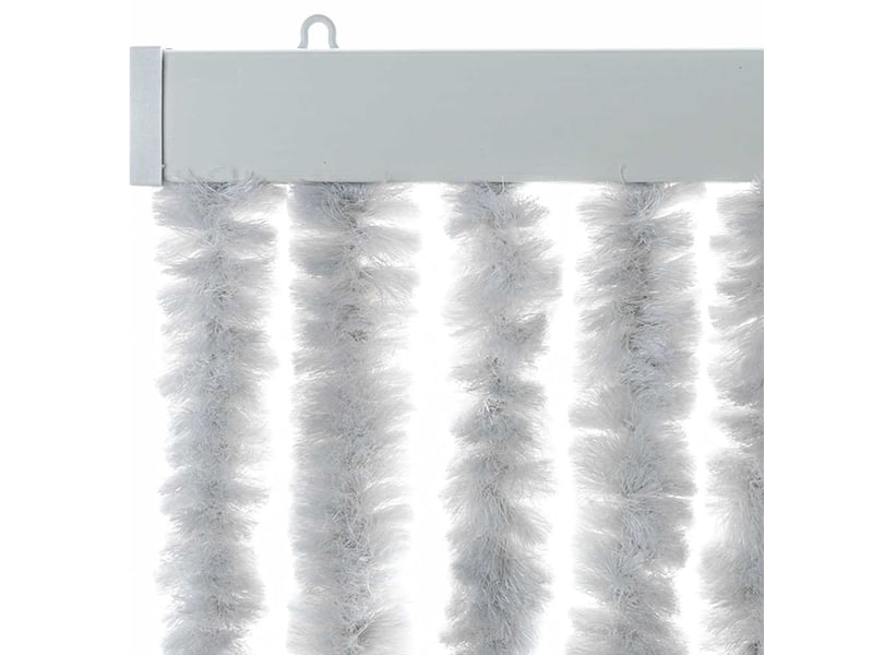  Rideau anti-mouches, moustiquaire gris 56x185 cm chenille cf43519  - Conforama D