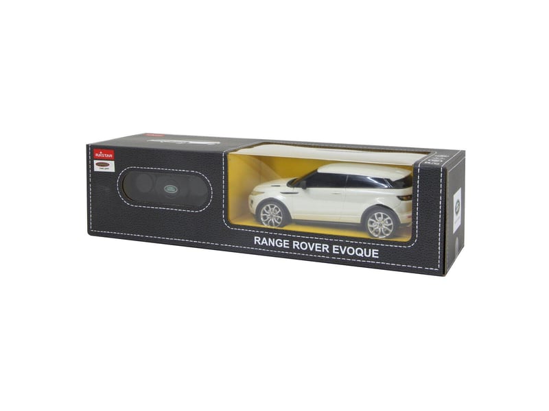  Voiture télécommandée range rover evoque 1:24 blanc 2,4ghz 404480 - Conforama C