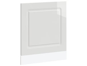 Panneau de lave-vaisselle kalmar blanc brillant 60x1,5x57cm