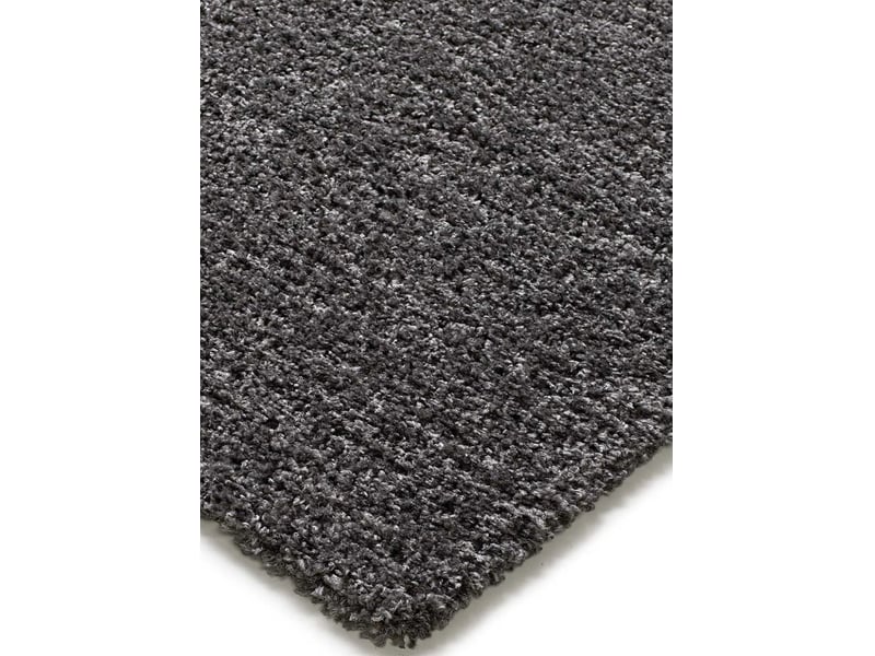  Tapis atticgo catay rectangulaire antracite - 100% polypropylène heat-set frisé CATAY8507 - Conforama E