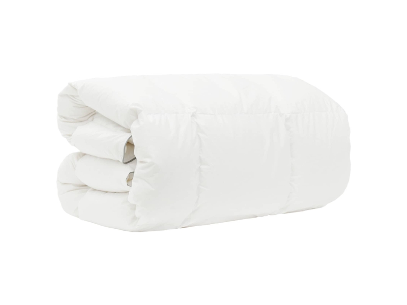  Couette - duvet fulda 135 x 220 cm 4 saisons 210 gsm blanc  - Conforama D