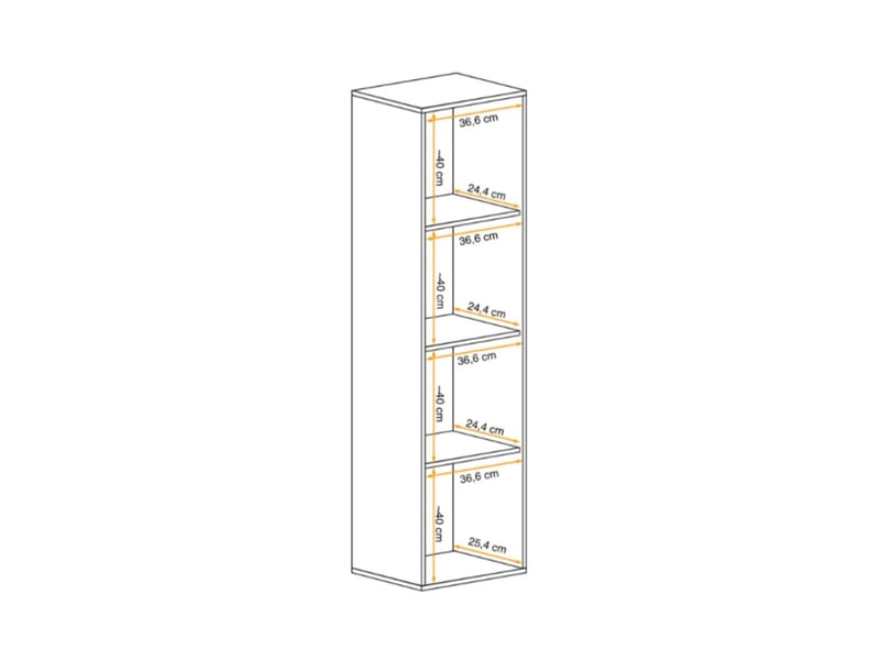  Colonne suspendue fly cachemire – 1 porte sans led  - Conforama D