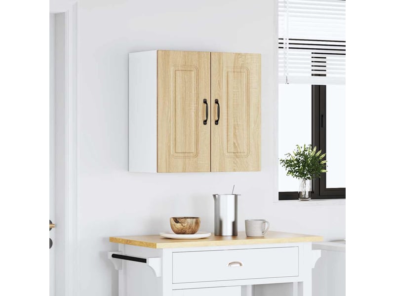  Armoire murale de cuisine kalmar chêne sonoma bois d'ingénierie shl4293  - Conforama C