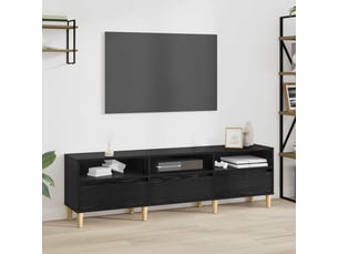 Meuble tv coloris noir 150 cm <strong></strong>  <strong></strong>