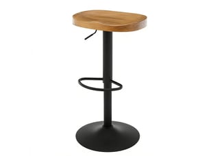 tabouret de bar assise réglable en hauteur - bicolore hauteur d'assise 59 cm vendu A l'unité