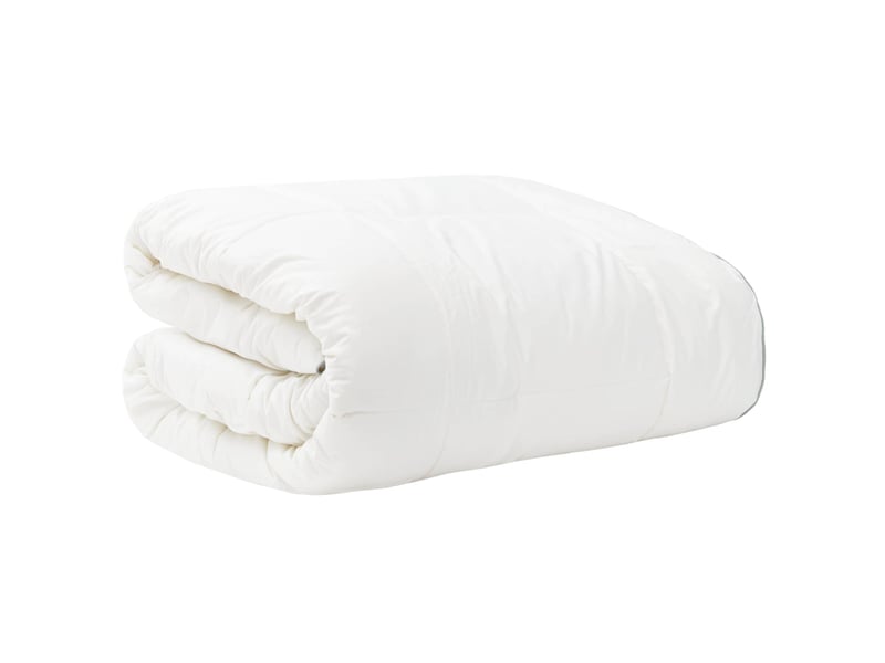  Couette - duvet trier 155x220 cm 4 saisons 220 gsm blanc  - Conforama D