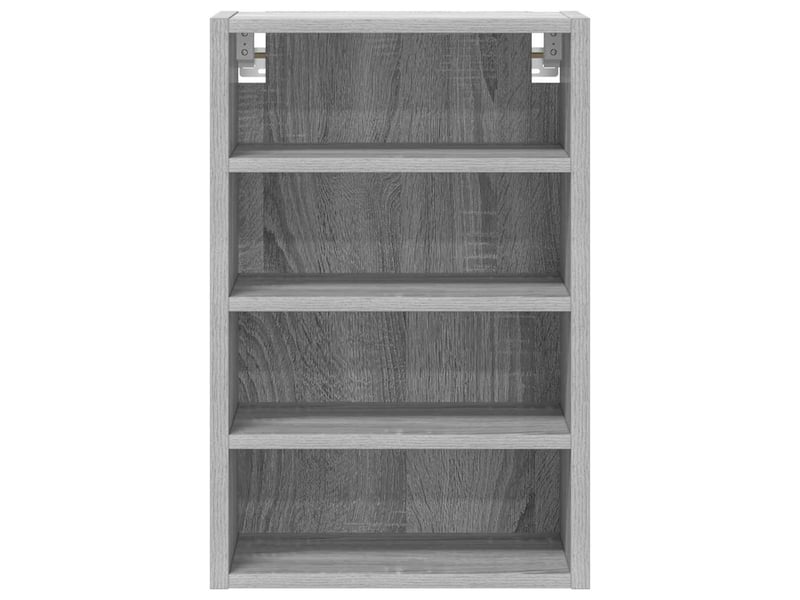  Meuble de rangement cuisine, armoire suspendue gris sonoma 40x29,5x60cm bois d'ingénierie  - Conforama D