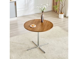 Table basse rond(e) coloris bicolore <strong>OKMYHOME</strong> <strong></strong>