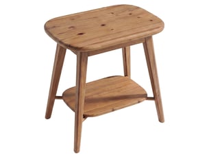 Table basse rectangulaire coloris marron TRIBESIGNS 