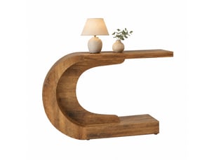 Console 0 tiroir(s)  coloris marron <strong>CHICFURN</strong> <strong></strong> - longueur 110 cm - 110 cm