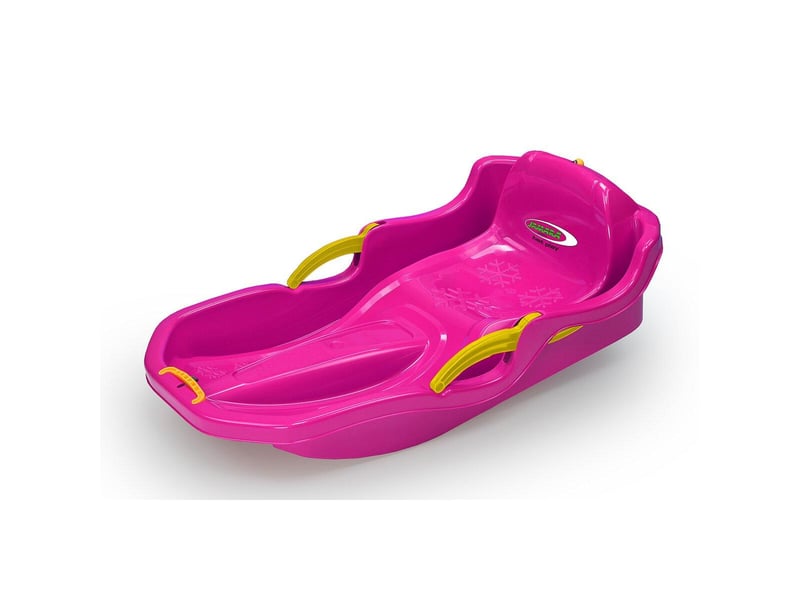  Snowplay bob comfort 80cm rose avec freins 460541 - Conforama A