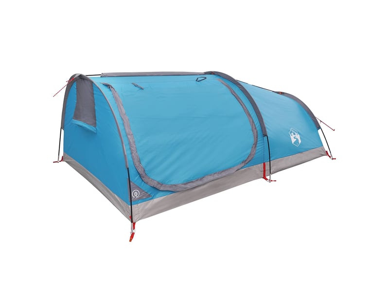  Tente de camping, tente de randonnée imperméable 1 personne bleu  - Conforama C