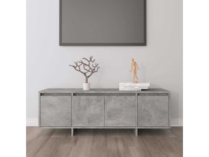 Meuble tv coloris gris 120 cm <strong></strong>  <strong></strong>