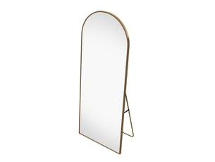 Miroir à fixer coloris doré <strong></strong> <strong></strong> - 177 cm x 77 cm