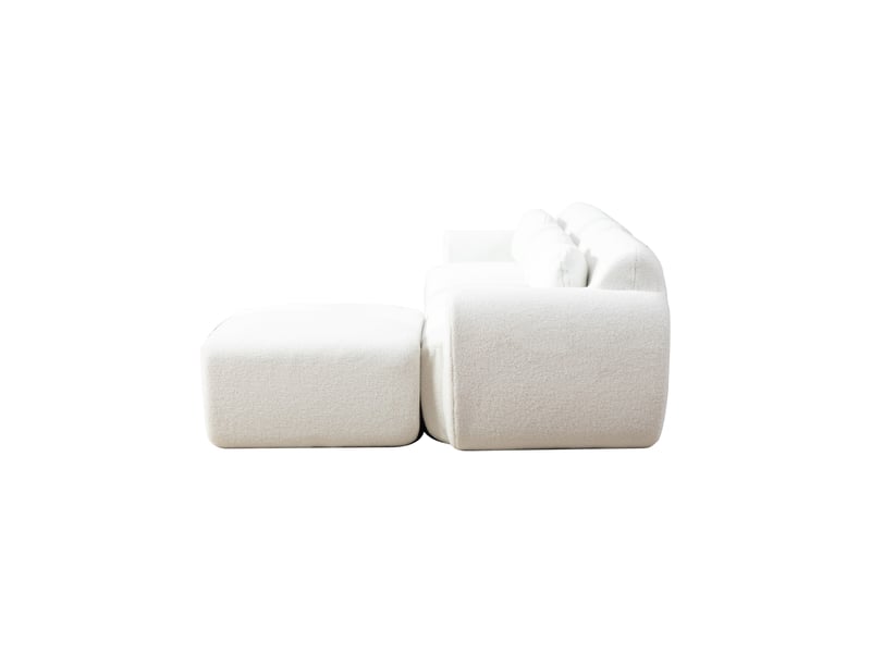 Canapé modulable | canapé de salon, mousse haute résilience 30d, base antidérapante, format compressé, facile à déplacer - Conforama B