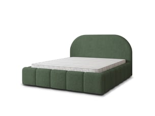 Lit coffre 140x200 cm MASSENO   coloris vert