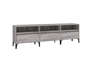 Meuble tv coloris gris 150 cm <strong></strong>  <strong></strong>