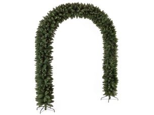 Arche de noël springos®, guirlande artificielle de 250 cm