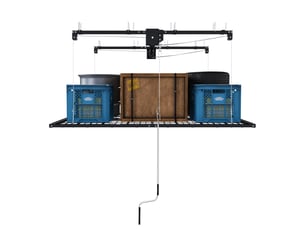 Etagère 244 cm coloris noir  