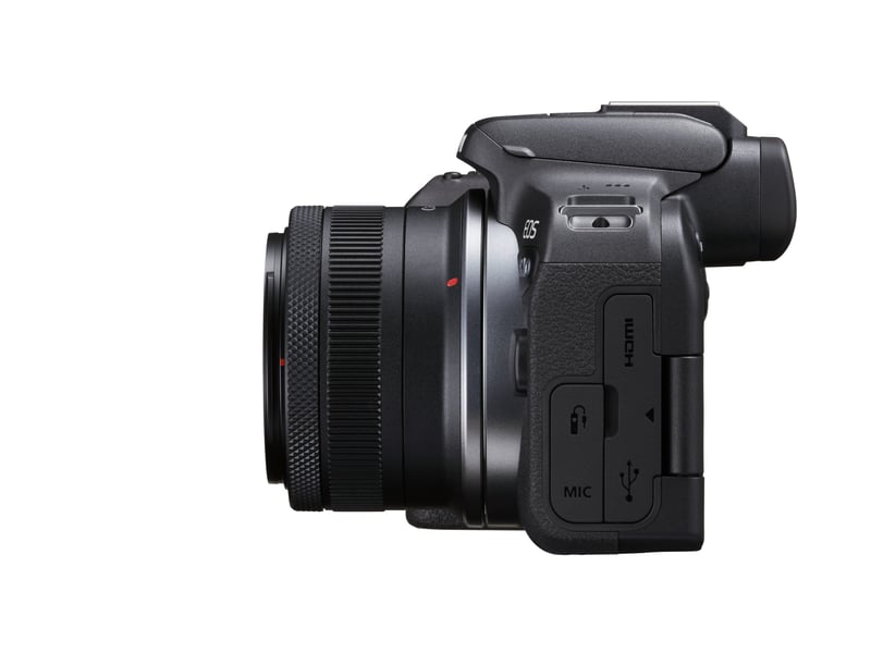  Canon eos r10 + rf-s 18-45mm f4.5-6.3 is stm milc 24,2 mp cmos 6000 x 4000 pixels noir 164008 - Conforama C