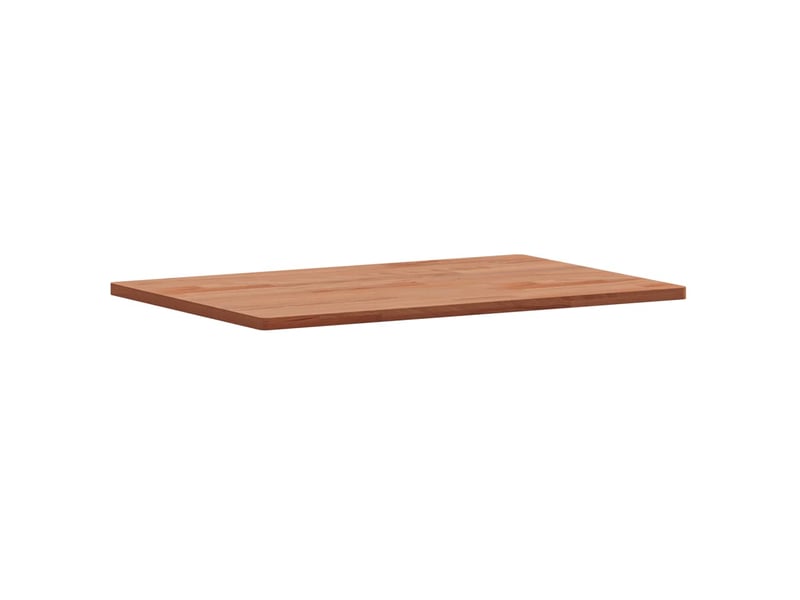  Comptoir de salle de bain, plan de travail 60x40x1,5 cm bois massif de hêtre cf65742  - Conforama C