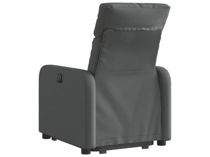 Fauteuil inclinable, fauteuil relax gris foncé tissu shl21803 - Conforama E