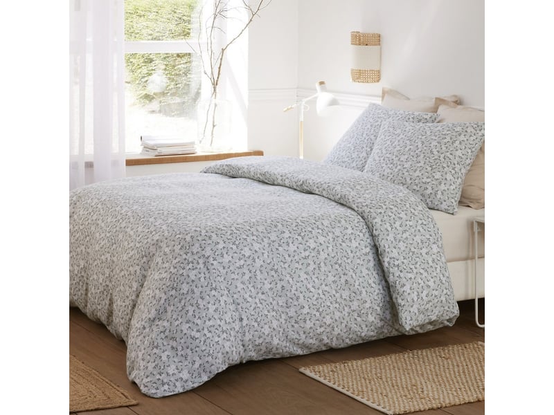  Parure de lit 220x240 cm gaze de coton édana PD23721 - Conforama B