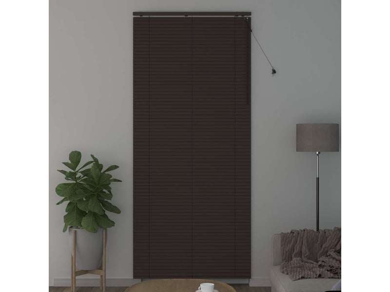  Store vénitien, store de fenêtre marron foncé 110 x 250 cm 35 mm cf47961  - Conforama B