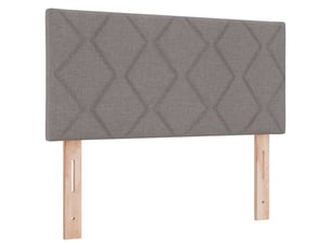 Tete de lit A poser largeur 90 cm <strong></strong> <strong></strong> argenté