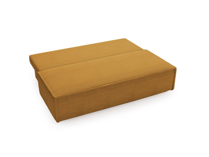  Canapé luna avec fonction couchage, couleur moutarde  - Conforama E