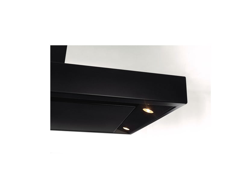 Novy - hotte décorative murale 90cm 620m3h noir 7642 - flat'line 7642 - Conforama C