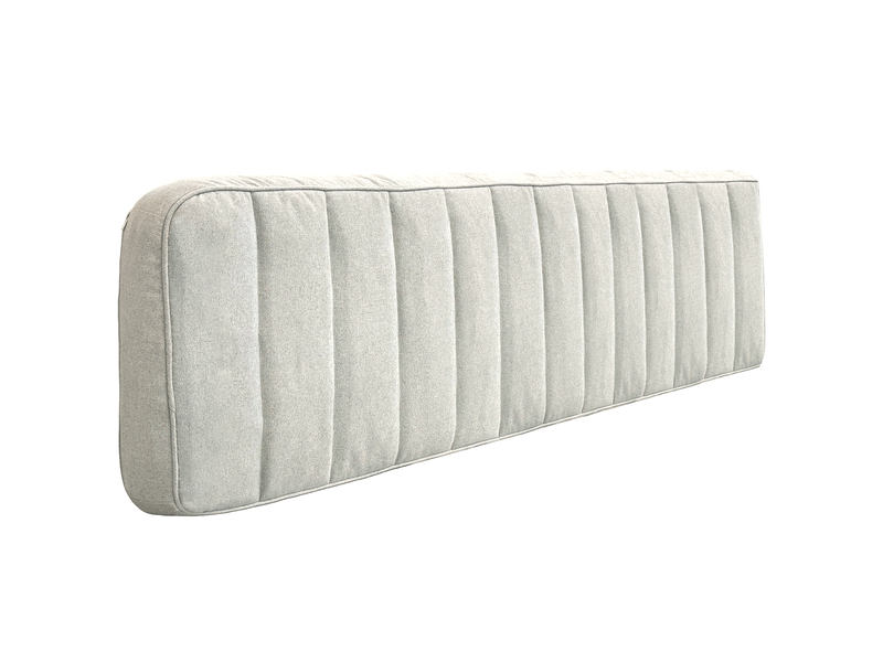  Tête de lit vercart skm beige 180x60 cm - rembourrage 100 mm, à fixer sur cadre de lit  - Conforama A