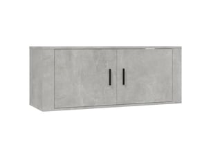 Meuble tv coloris gris 100 cm <strong></strong>  <strong></strong>