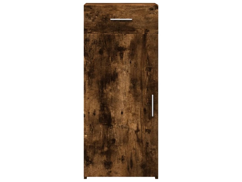  Buffet - bahut - meuble de rangement chêne fumé 40x42,5x93 cm bois d'ingénierie  - Conforama D
