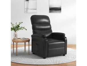 Fauteuil fixe <strong></strong> <strong></strong> Polyester noir