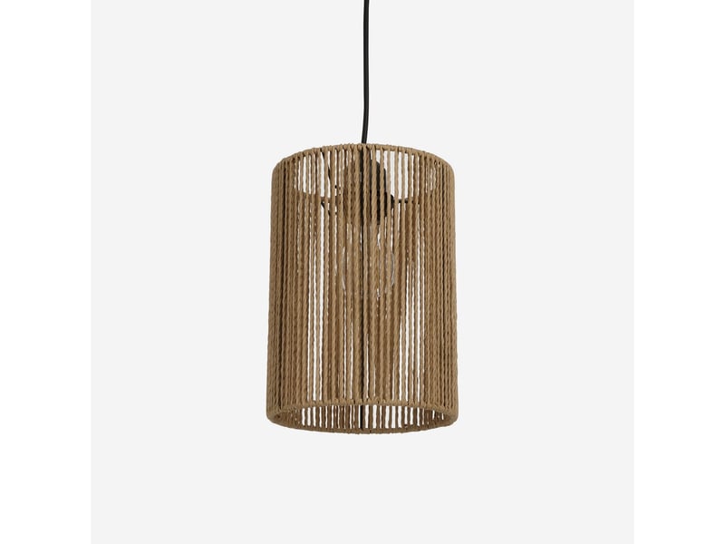  Suspension luminaire nivaro avec abat-jour en papier  - Conforama C