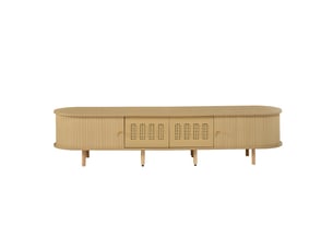 Meuble tv coloris naturel 180 cm <strong>BIQZUYA</strong>  <strong></strong>