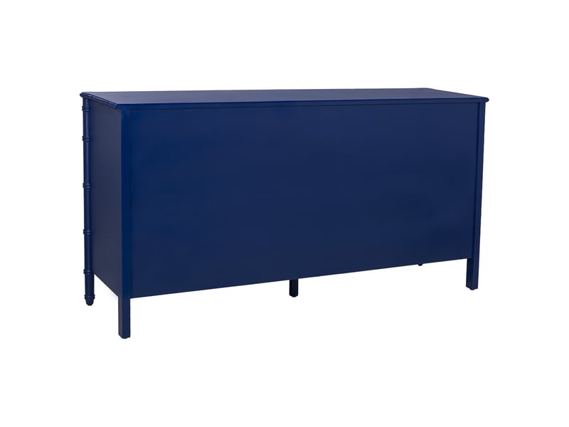  Buffet en bois bleu 178,5x45,5x89 cm h  - Conforama D