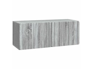 Meuble tv coloris gris 78.5 cm <strong></strong>  <strong></strong>