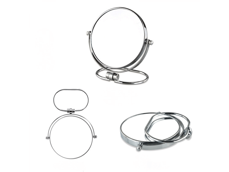  Miroir de maquillage pliable double face, miroir de table et mural, miroir double face 1x3x, 7 pouces  - Conforama B