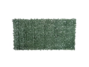 Brise vue artificiel 300 x 150 cm – vert foncé – intimité et décoration extérieure pour balcon, terrasse et clôture