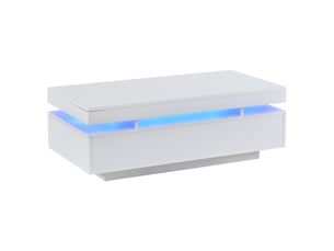 Table basse coloris blanc <strong></strong> <strong></strong>